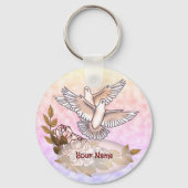Doves Rozen sleutelhanger (Voorkant)
