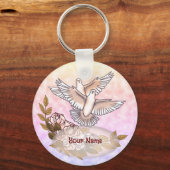 Doves Rozen sleutelhanger (Voorkant)