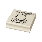 Doves Trouwring & Bow  Rubber Art Stamp Rubberstempel (Stempel)