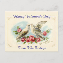 Doves Valentijnsdag Holiday Briefkaart