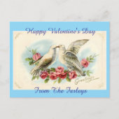  Doves Valentijnsdag Holiday Briefkaart (Voorkant)