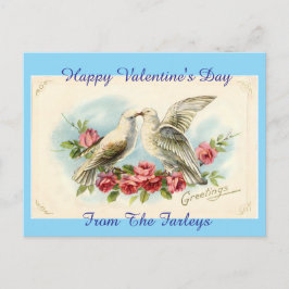  Doves Valentijnsdag Holiday Briefkaart