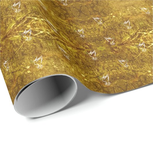 Doves  wrapping paper cadeaupapier (Rol Hoek)
