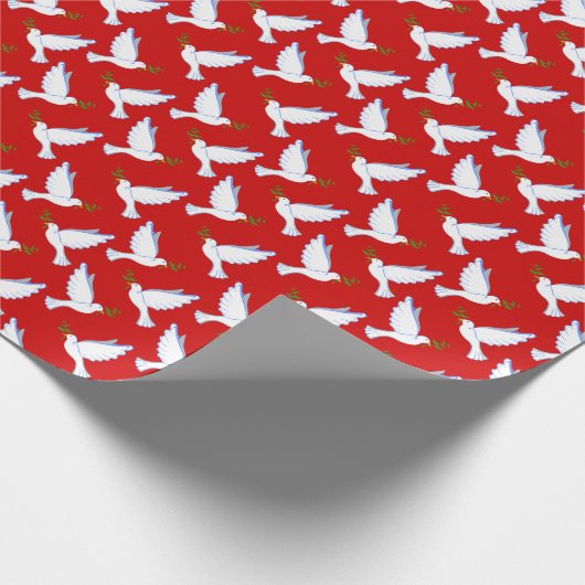 Doves  wrapping paper cadeaupapier (Hoek)