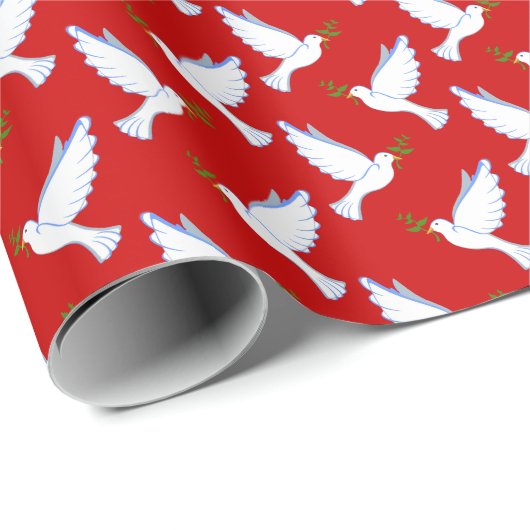 Doves  wrapping paper cadeaupapier (Rol Hoek)