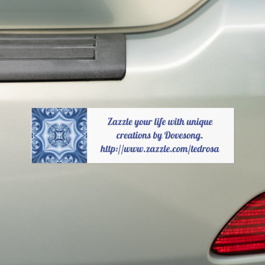 Dovesong Bumpersticker (Op auto)