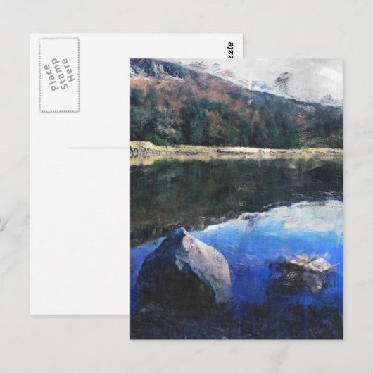 Dovestone Reservoir Briefkaart (Voorkant / Achterkant)