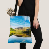 Dovestone Reservoir in de winter Tote Bag (Dichtbij)
