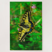 Dovetail Papilio Machaon Butterfly. Legpuzzel (Verticaal)