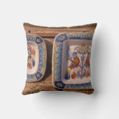 Dovingspatroon op gewoon poster kussen (Achterkant)