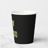 Dow 40000 beurs viering papieren bekers (Links)