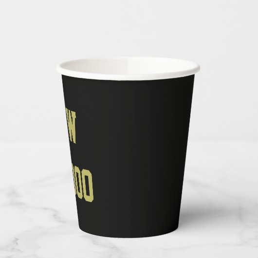 Dow 40000 beurs viering papieren bekers (Links)