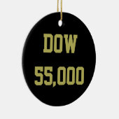Dow 55000 beursviering keramisch ornament (Rechts)
