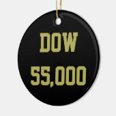 Dow 55000 beursviering keramisch ornament (Links)