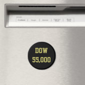 Dow 55.000 Aandelenmarkt Feest Magneet (Insitu (Vaatwasser))