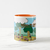 Dowa 2011_02 tweekleurige koffiemok (Center)