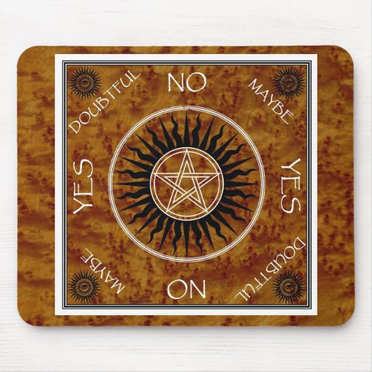 Dowang Penthoek Pentagram Muismat (Voorkant)