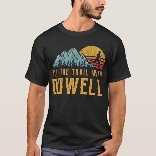 DOWELL Family Running - Hit the Trail with DOWELL T-shirt (Voorkant)
