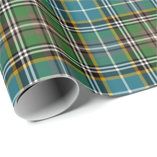 Dowling Clan Tartan Ierse geruite patroon Cadeaupapier (Rol Hoek)