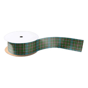 Dowling Clan Tartan Irish Plaid Satijnen Lint