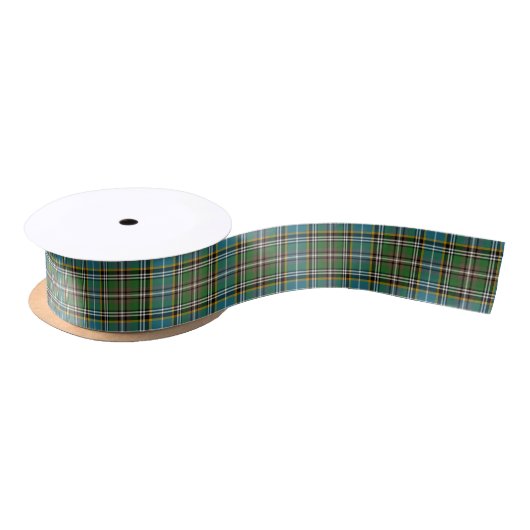 Dowling Clan Tartan Irish Plaid Satijnen Lint (Spoel)
