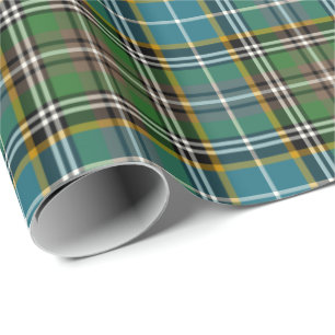 Dowling Clan Tartan Irish Pset Pattern Cadeaupapier