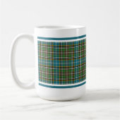 Dowling Tartan Pattern Blue Irish Pset Koffiemok (Links)