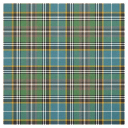 Dowling Tartan Pattern Blue Irish Pset Stof (Swatch)