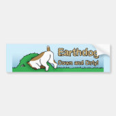 Down and Dirty Earthdog Bumpersticker (Voorkant)
