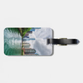 Down Chicago River Bagagelabel (Achterkant horizontaal)