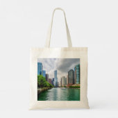 Down Chicago Tote Bag (Achterkant)