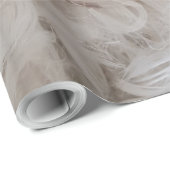 Down Comforter Feathers Fotografie Funny Cadeaupapier (Rol Hoek)