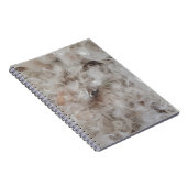 Down Comforter Feathers Fotografie Funny Notitieboek (Rechterzijde)