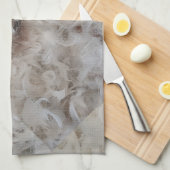 Down Comforter Feathers Fotografie Funny Theedoek (Quarter Fold)