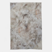 Down Comforter Feathers Fotografie Funny Theedoek (Verticaal)