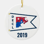 Down East Cruisers Loop (White, 2019) Ornament (Voorkant)