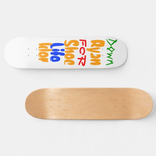 Down for Life Ryan Sheckler Skateboard (Horizontaal)