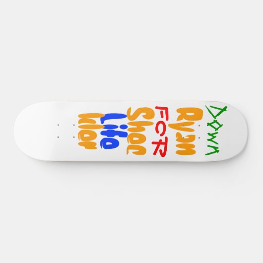 Down for Life Ryan Sheckler Skateboard (Horizontaal)