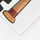 DOWN GAAT ANDERSON GRAPPIGE HONKBAL cadeau ANDERSO Fleece Deken (Hoek)