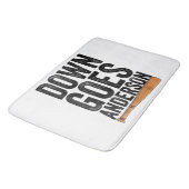 DOWN GOES ANDERSON GRAPPIG HONKBALGESCHENK ANDERSO BADMAT (Gekanteld)