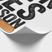 DOWN GOES ANDERSON GRAPPIG HONKBALGESCHENK ANDERSO CADEAUPAPIER (Hoek)