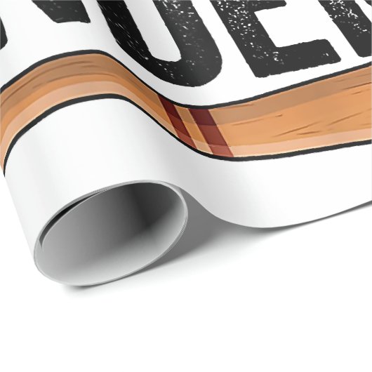 DOWN GOES ANDERSON GRAPPIG HONKBALGESCHENK ANDERSO CADEAUPAPIER (Rol Hoek)