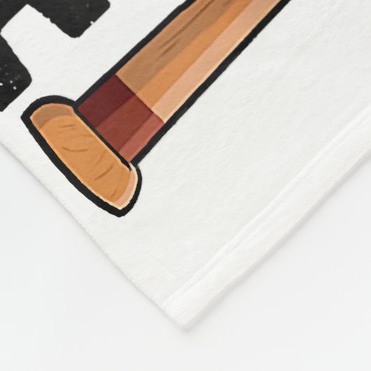 DOWN GOES ANDERSON GRAPPIG HONKBALGESCHENK ANDERSO FLEECE DEKEN (Hoek)