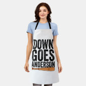 DOWN GOES ANDERSON GRAPPIG HONKBALGESCHENK ANDERSO SCHORT (Gedragen)