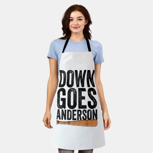 DOWN GOES ANDERSON GRAPPIG HONKBALGESCHENK ANDERSO SCHORT (Gedragen)