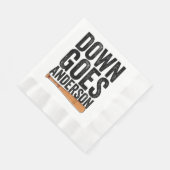 DOWN GOES ANDERSON GRAPPIG HONKBALGESCHENK ANDERSO SERVET (Hoek)