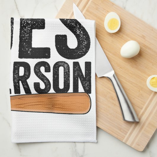 DOWN GOES ANDERSON GRAPPIG HONKBALGESCHENK ANDERSO THEEDOEK (Quarter Fold)