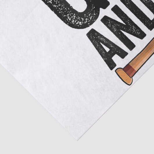 DOWN GOES ANDERSON GRAPPIG HONKBALGESCHENK ANDERSO TISSUEPAPIER (Detail)