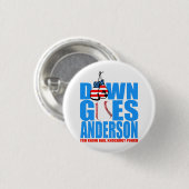  Down Goes Anderson Shirt Ronde Button 3,2 Cm (Voorkant /achterkant)