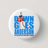  Down Goes Anderson Shirt Ronde Button 3,2 Cm (Voorkant)